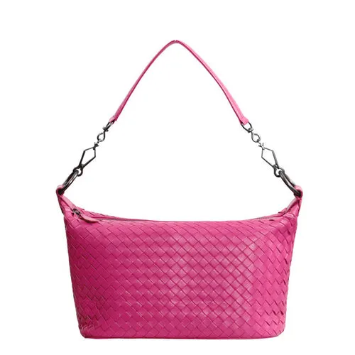Crossbody Woven Sheepskin  Bag