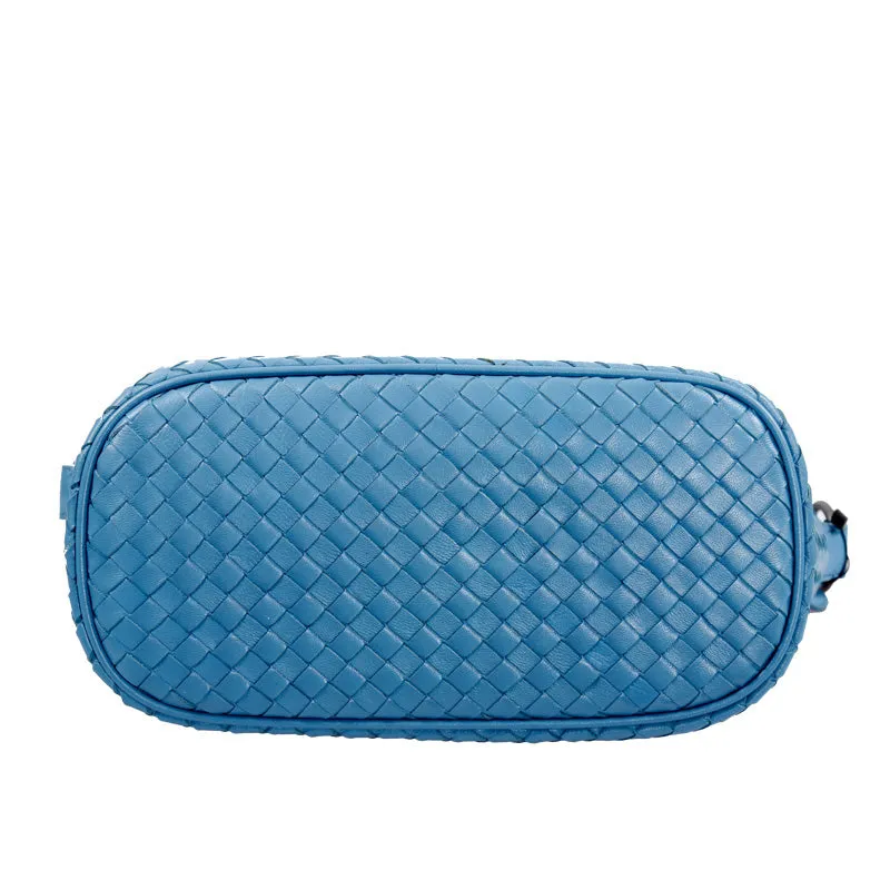 Crossbody Woven Sheepskin  Bag