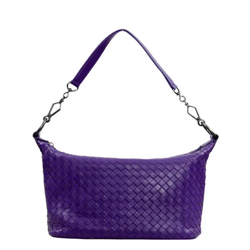 Crossbody Woven Sheepskin  Bag