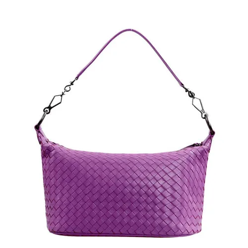Crossbody Woven Sheepskin  Bag