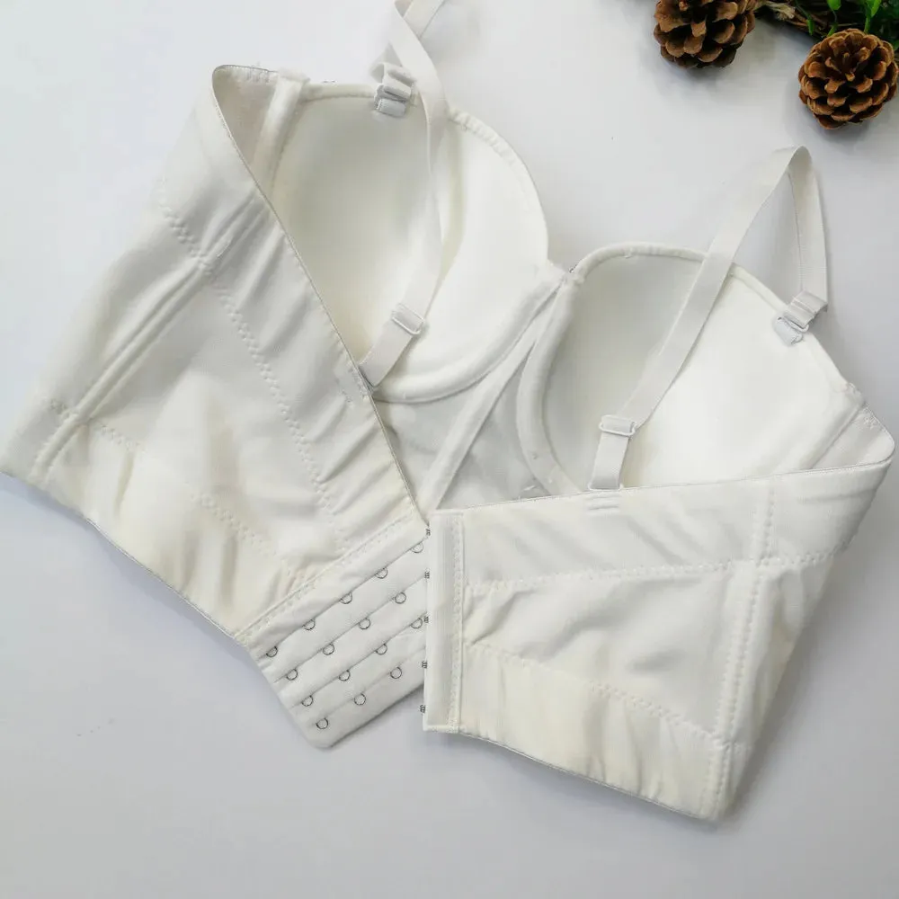 Diamante Embellished Corset Bustier