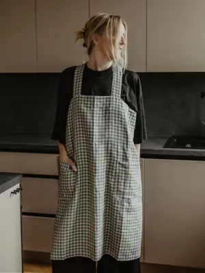 Dirvolira Linen Pinafore Apron | Multiple Colours