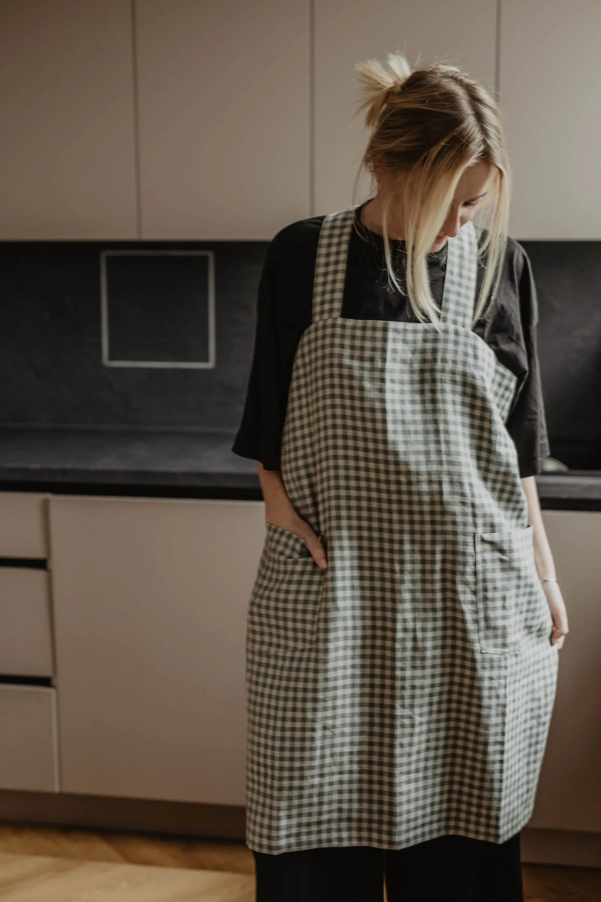 Dirvolira Linen Pinafore Apron | Multiple Colours