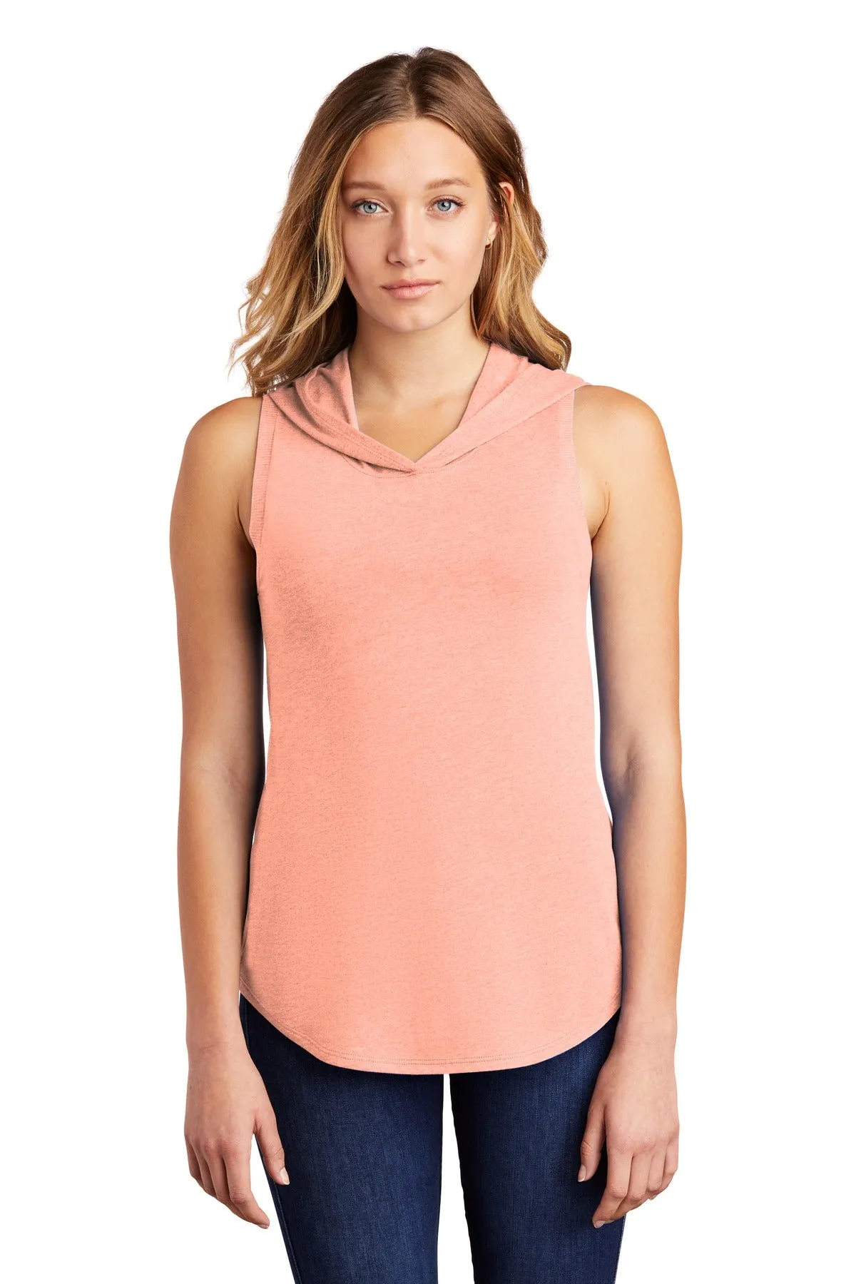 District ¨ Women's Perfect Tri ¨ Sleeveless Hoodie DT1375