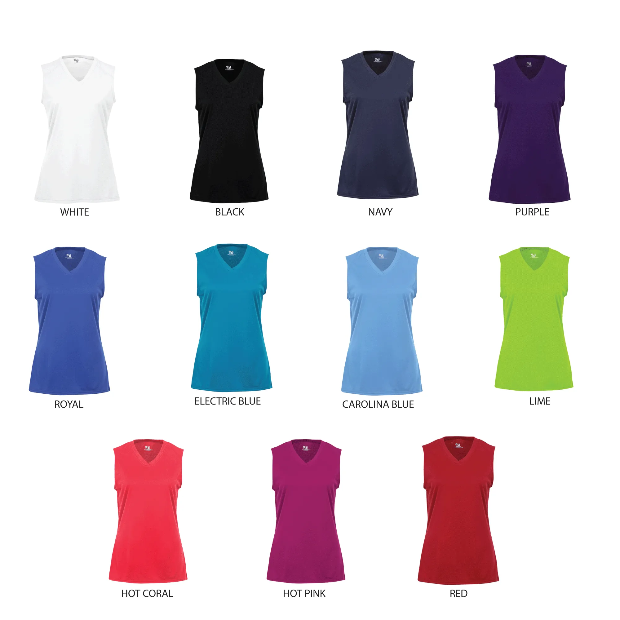 Drill & Play Coach Ladies Performance Sleeveless Tank