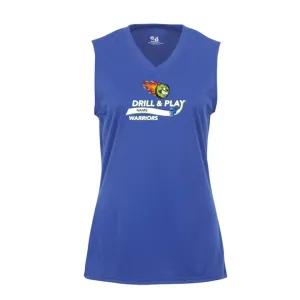 Drill & Play Coach Ladies Performance Sleeveless Tank