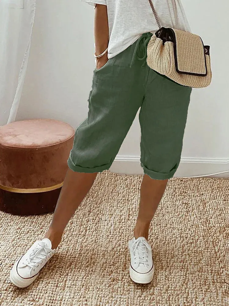 Ellie | Cotton-Linen Women's Pants