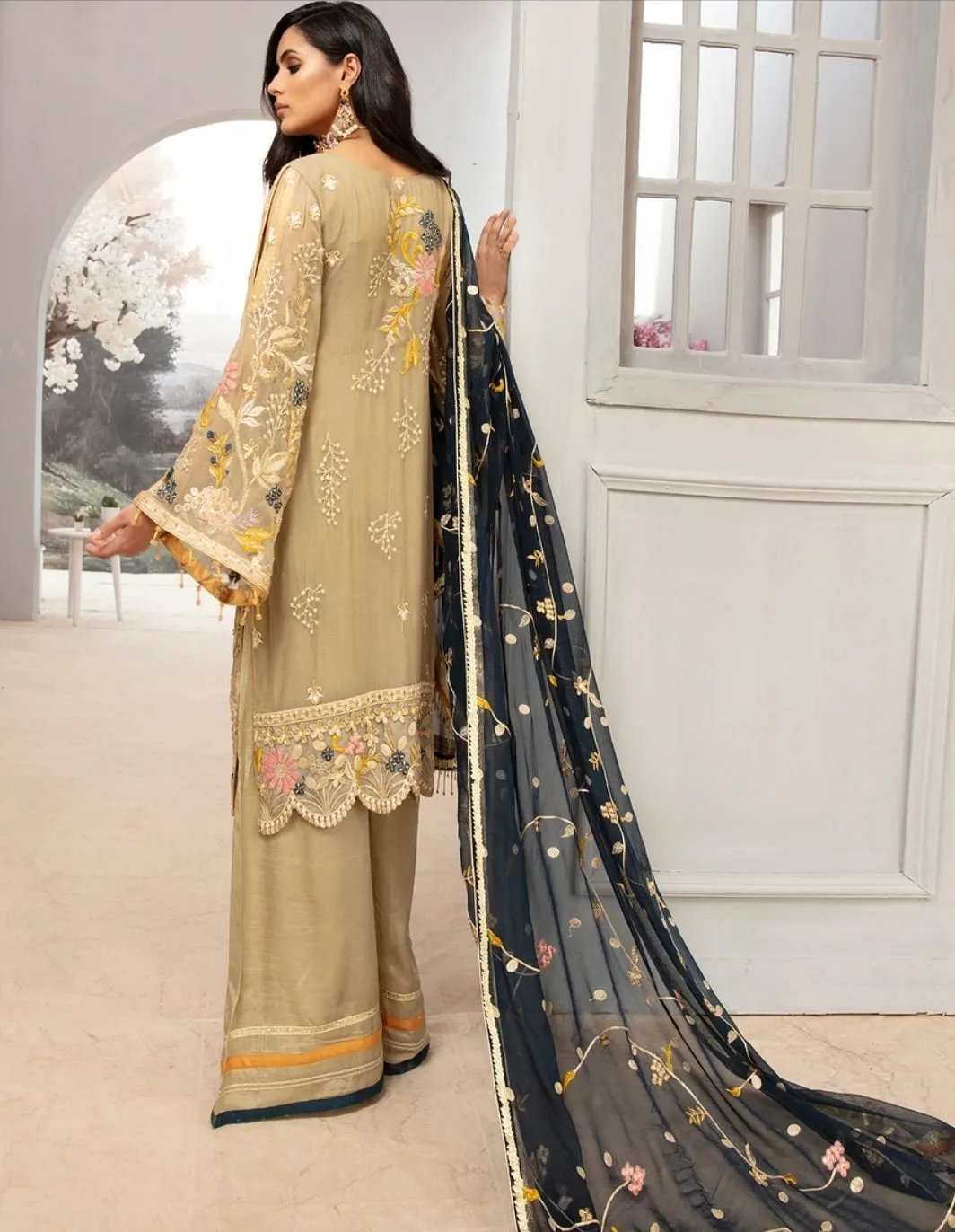 Embroidered Chiffon Dress In Pakistani Latest Collection # C2075