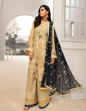 Embroidered Chiffon Dress In Pakistani Latest Collection # C2075
