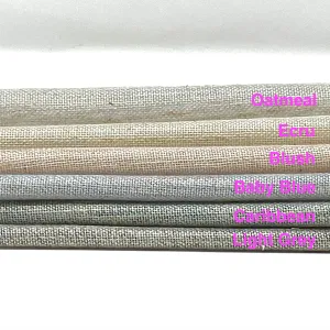 Faux Blend Linen Fabric By The Yard/CL1068