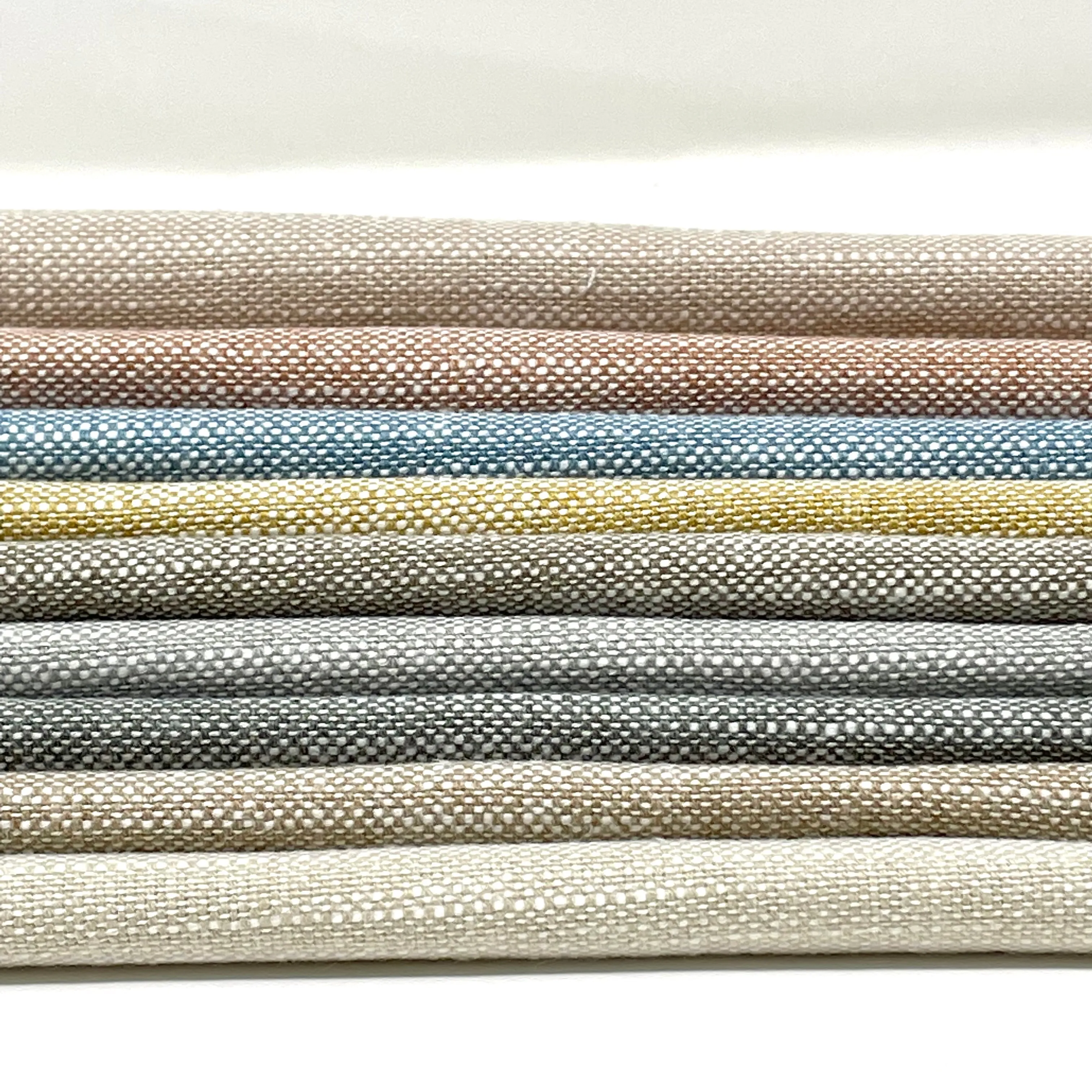 Faux Linen Cotton Fabric By The Yard/CL1057