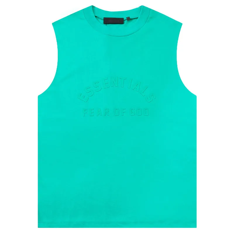 Fear of God Essentials Seal Heavy Sleeveless T-Shirts