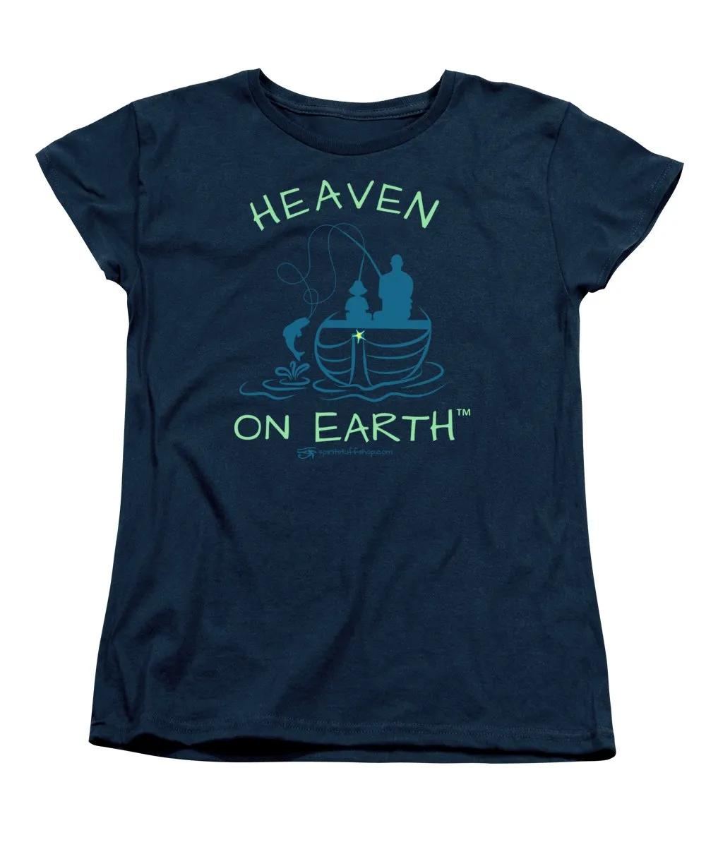 Fishing Heaven On Earth - Women's T-Shirt (Standard Fit)