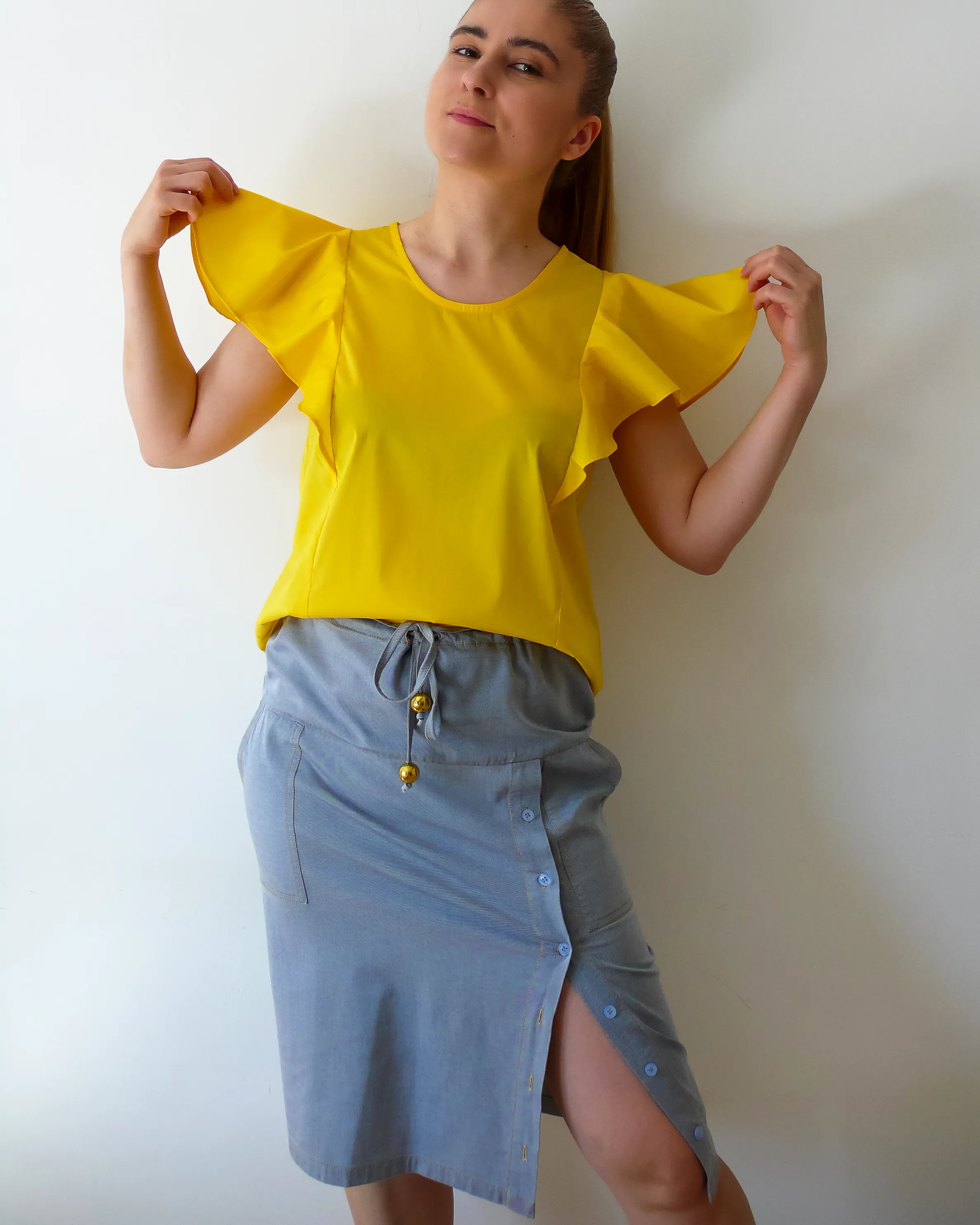 Flouncy Top Sewing Pattern N.96