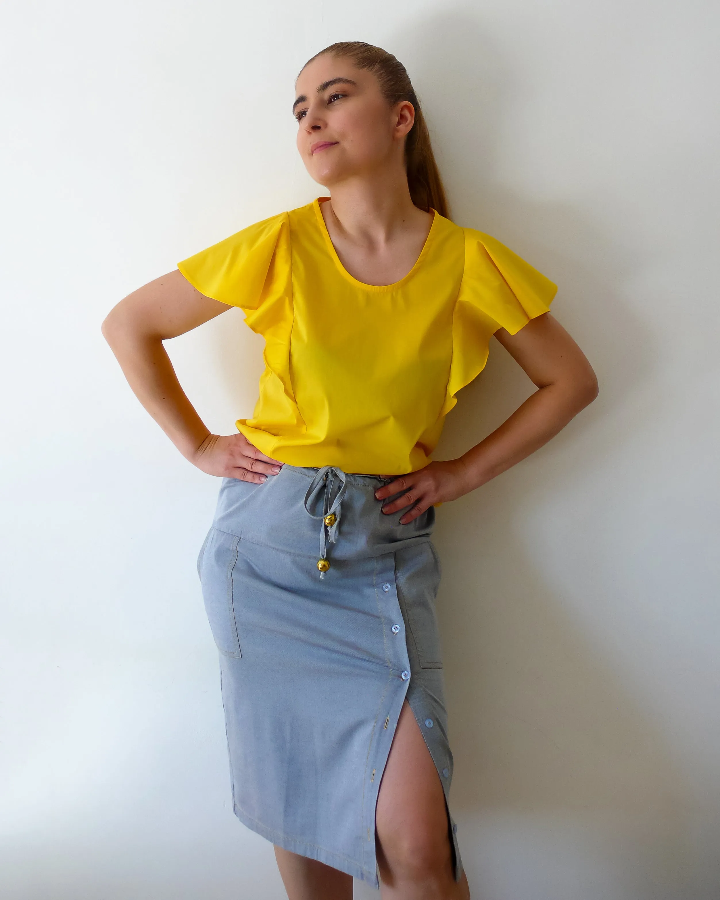 Flouncy Top Sewing Pattern N.96