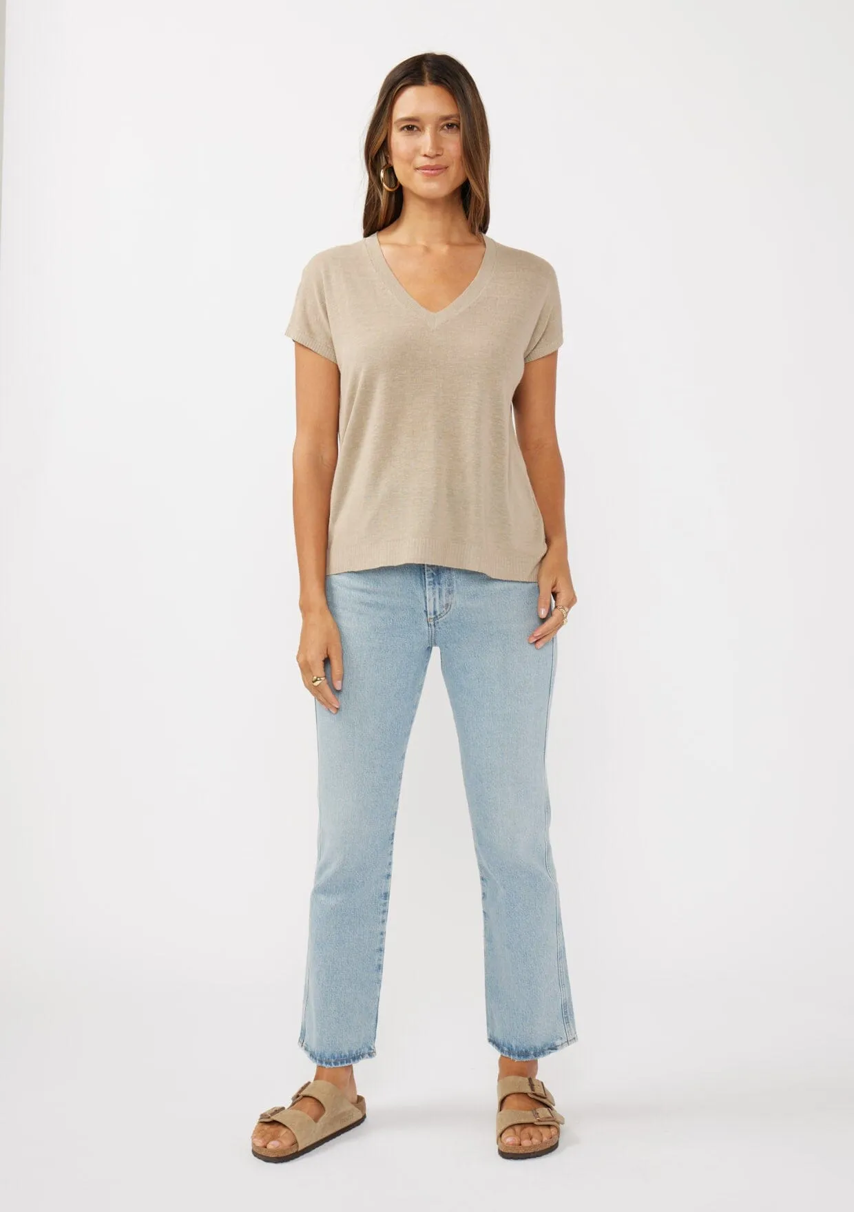 Gabby Linen Tee