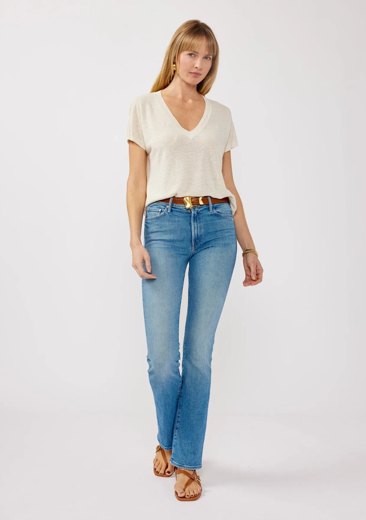 Gabby Linen Tee
