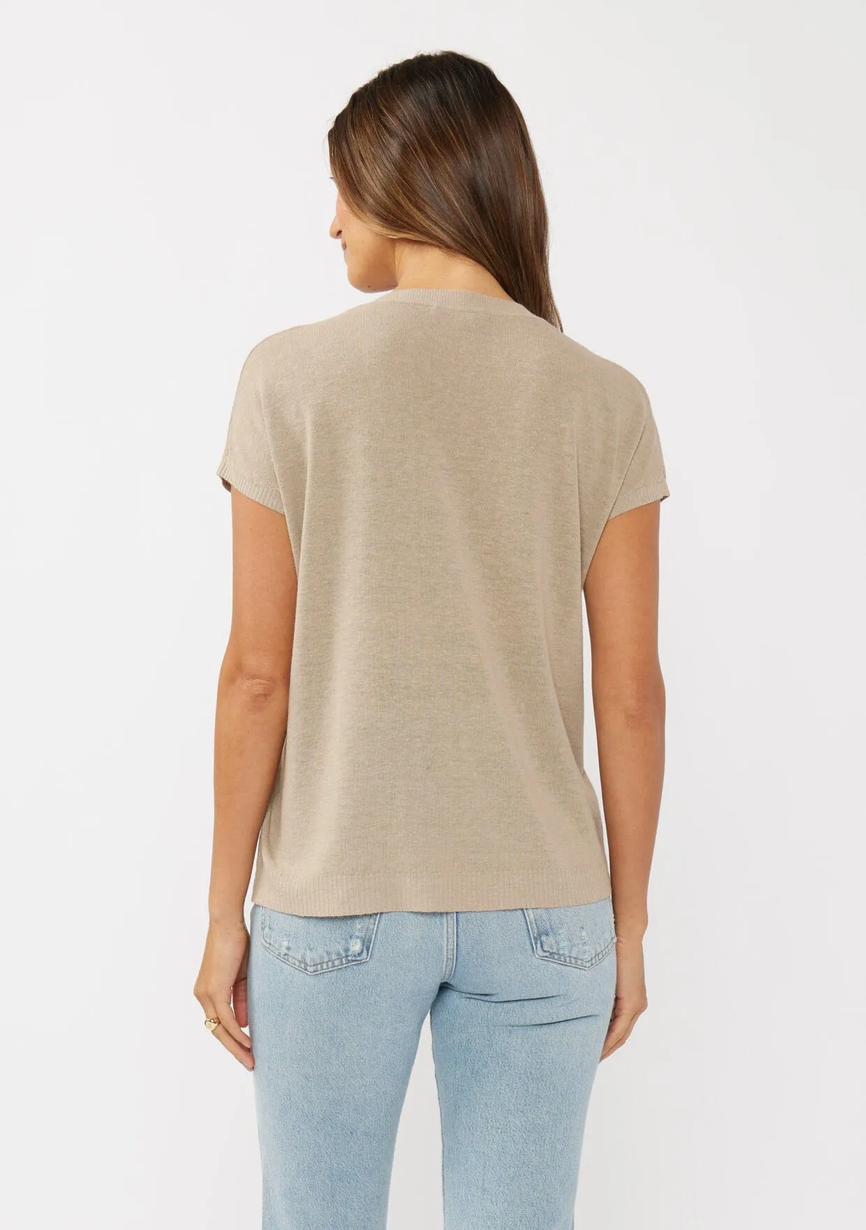 Gabby Linen Tee