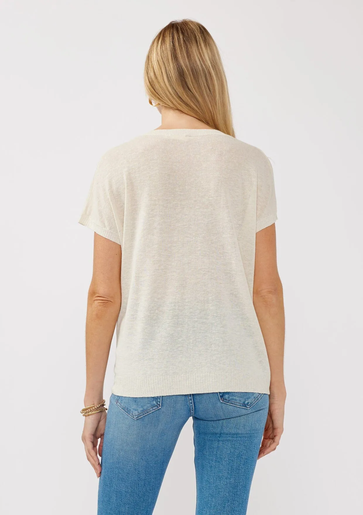 Gabby Linen Tee