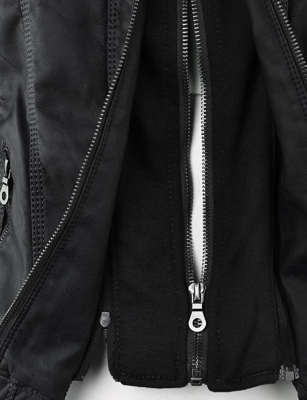 Gemma Vegan Leather Jacket