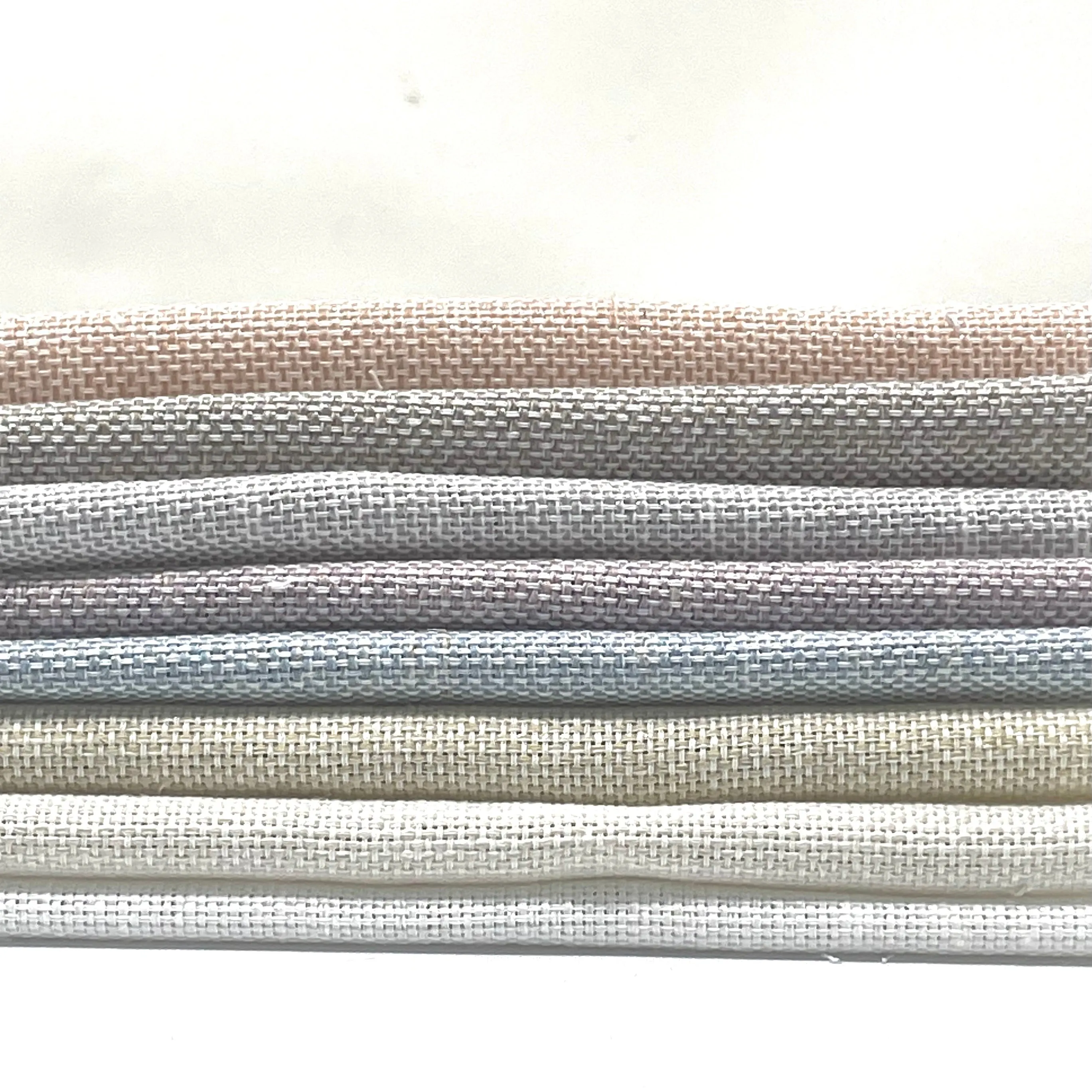 Glitter Faux Linen Sheer Fabric By The Yard/CL1082