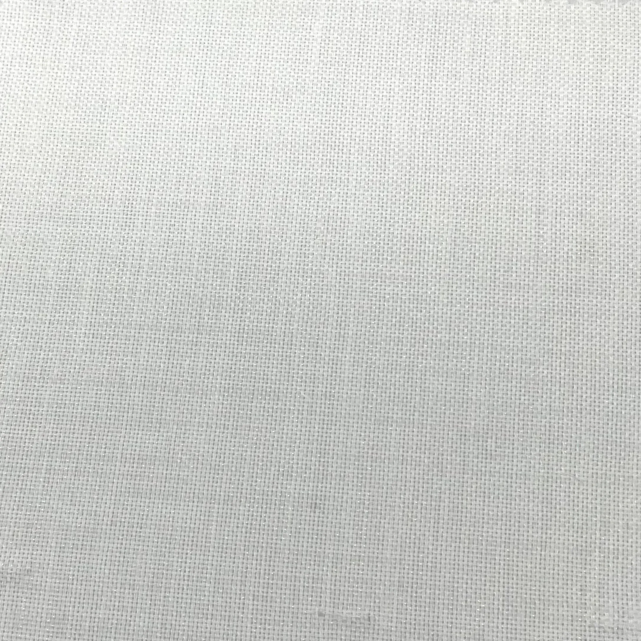 Glitter Faux Linen Sheer Fabric By The Yard/CL1082