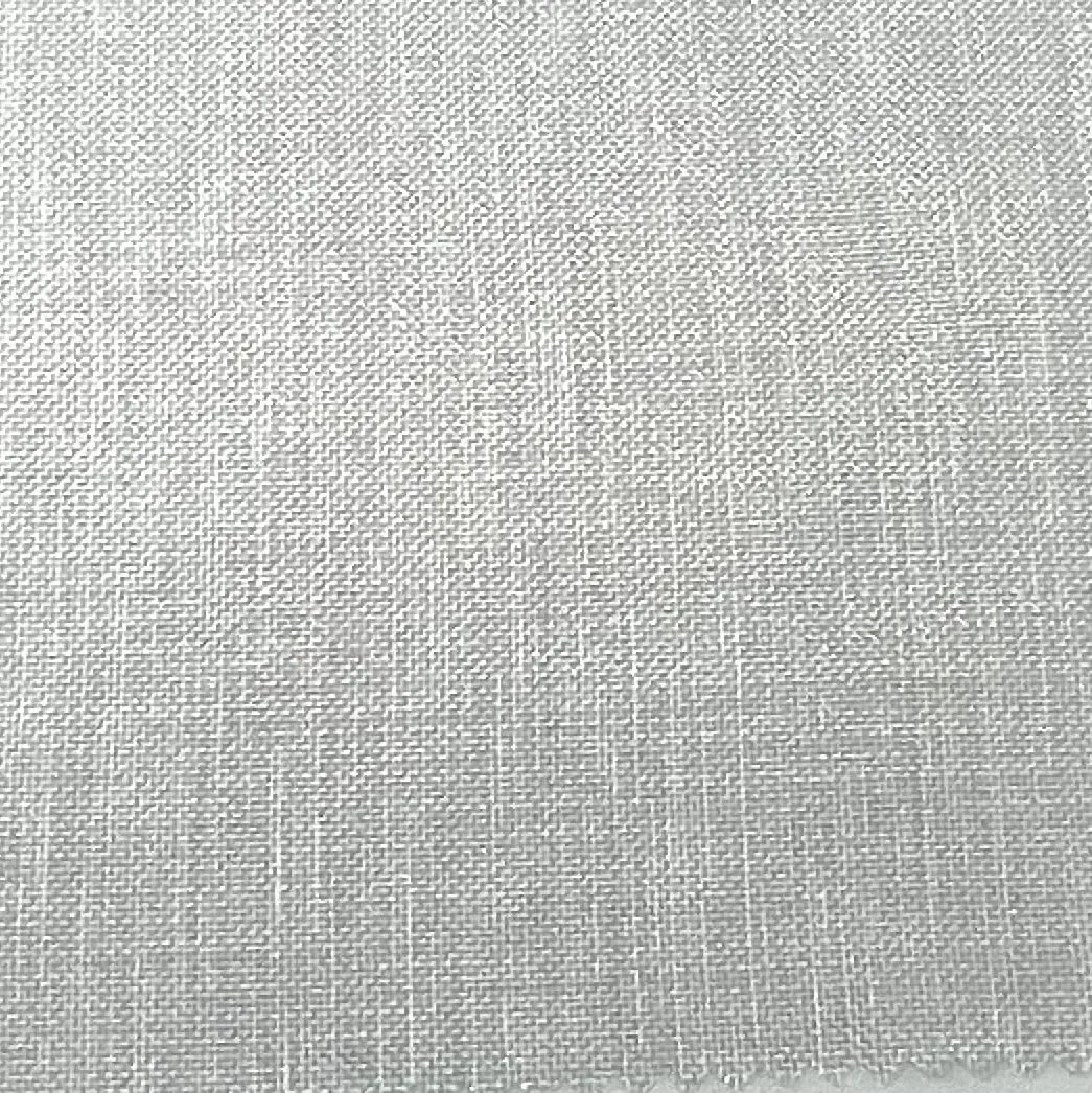 Glitter Faux Linen Sheer Fabric By The Yard/CL1082