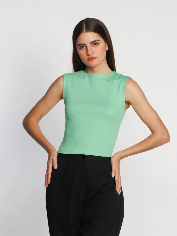 Green Solid Top