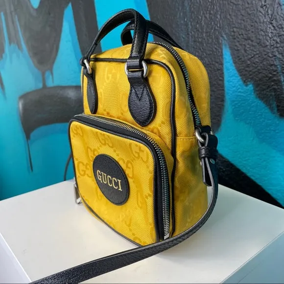Gucci Yellow Off The Grid Shoulder Bag