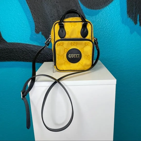 Gucci Yellow Off The Grid Shoulder Bag