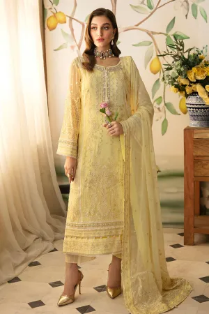 GULAAL | Embroidered Chiffon '24 V1 | Estrella