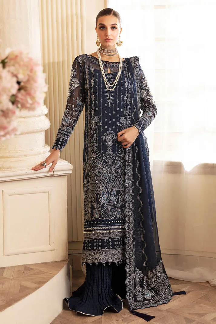GULAAL | Embroidered Chiffon '24 V1 | Evara