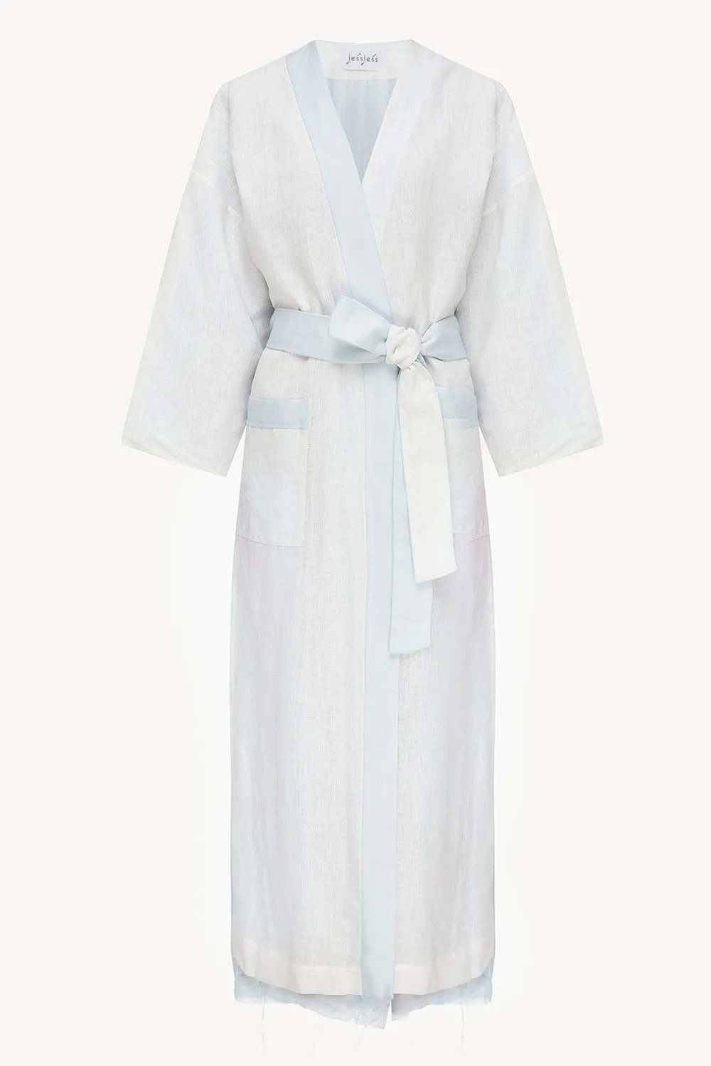 Halos Robe in Sky White