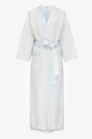 Halos Robe in Sky White