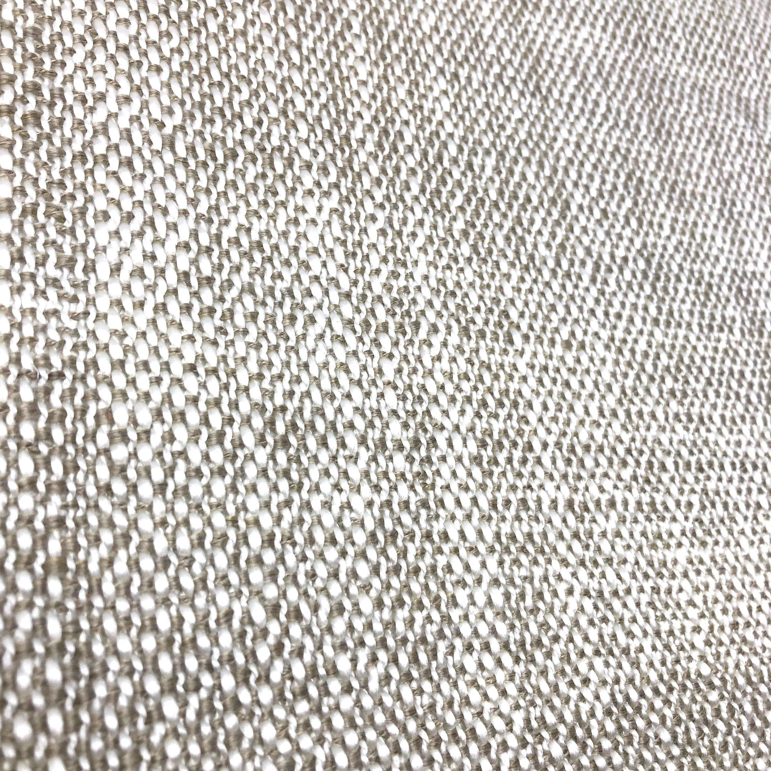 Havarti Faux Linen Sheer Fabric By The Yard/CL1030