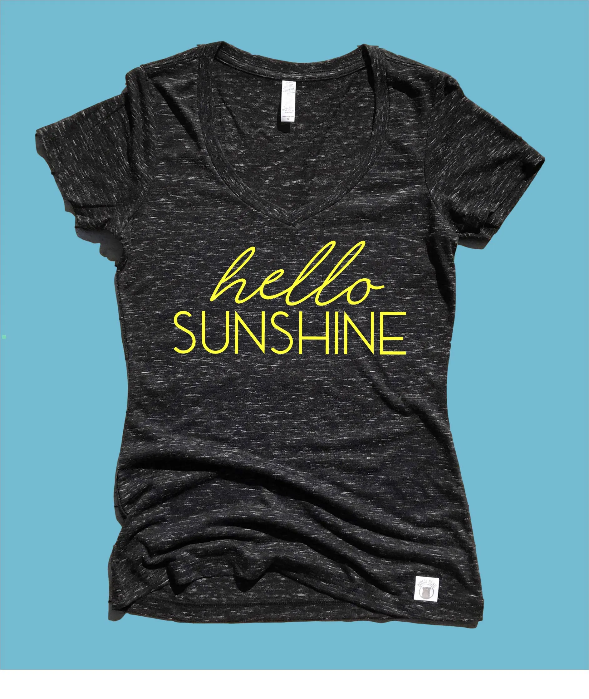 Hello Sunshine Shirt - Womens Form Fitting