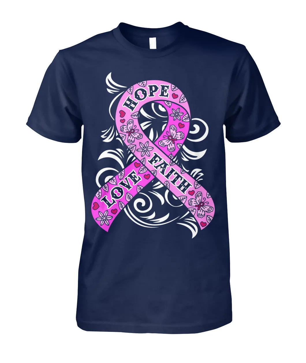 Hope Love Faith Shirts and Long Sleeves