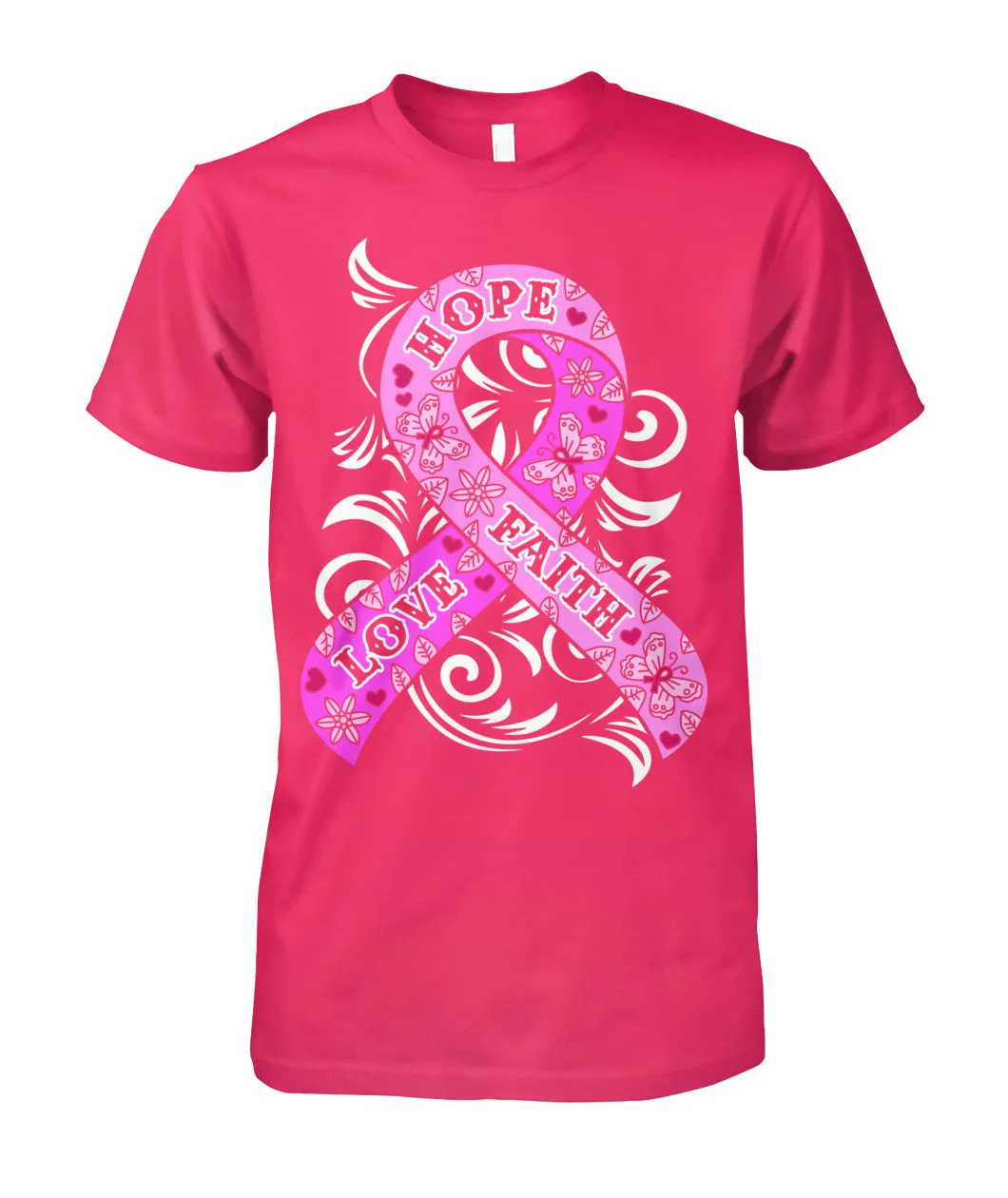 Hope Love Faith Shirts and Long Sleeves