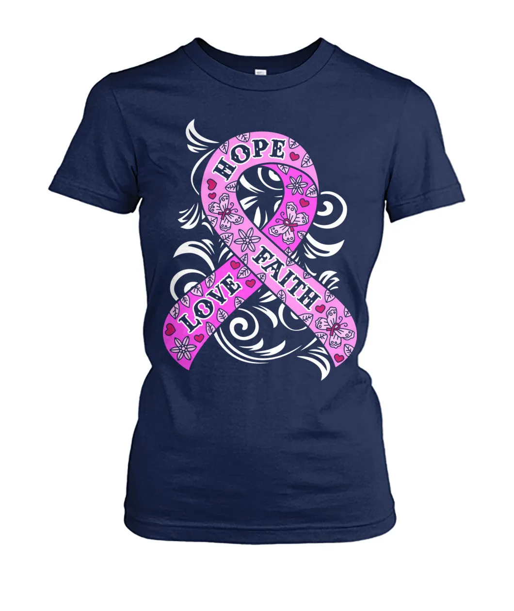 Hope Love Faith Shirts and Long Sleeves