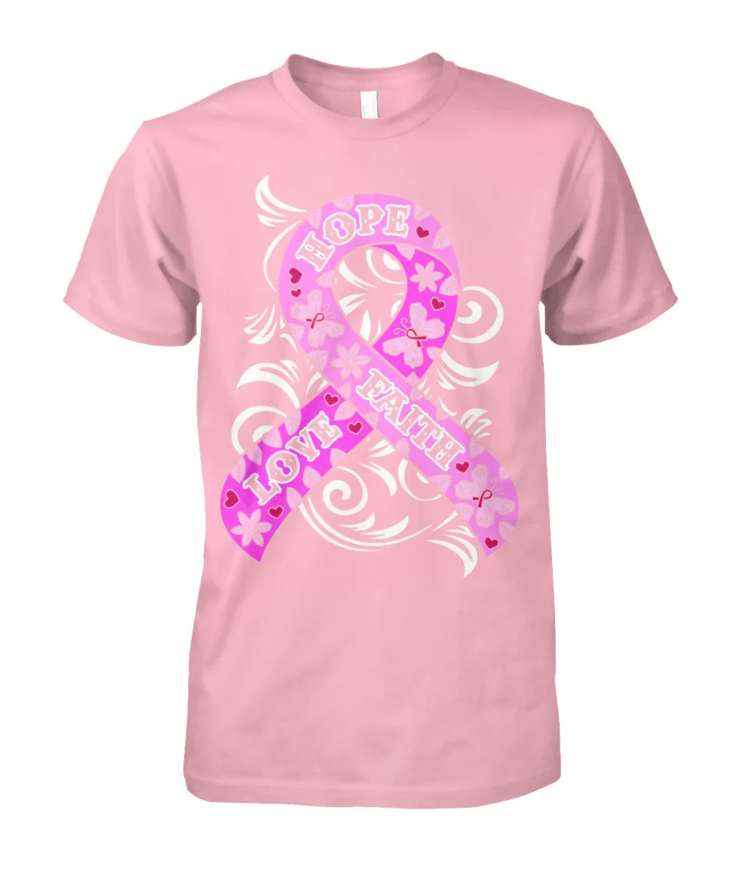 Hope Love Faith Shirts and Long Sleeves