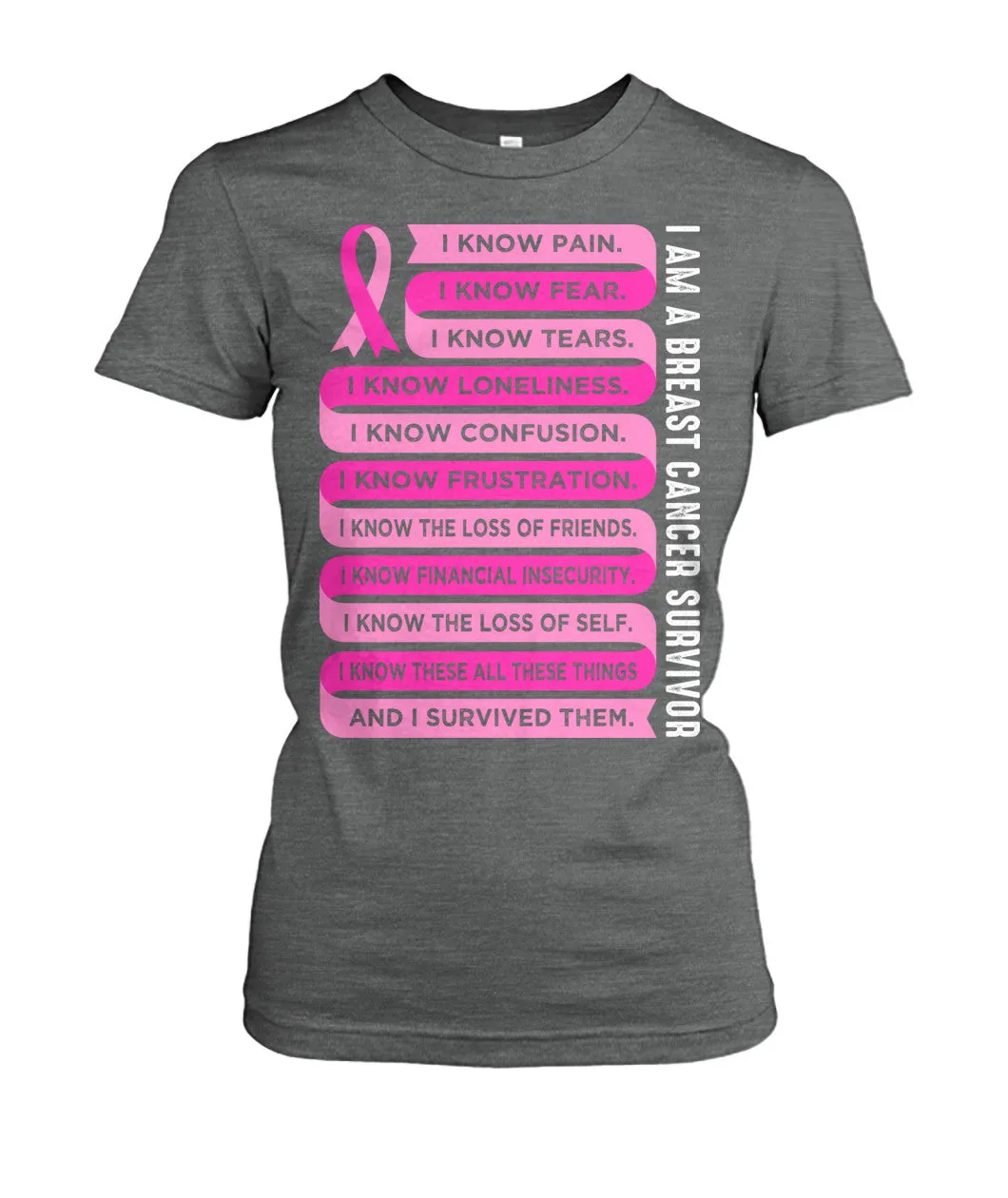 I am a Breast Cancer Survivor Shirts and Long Sleeves