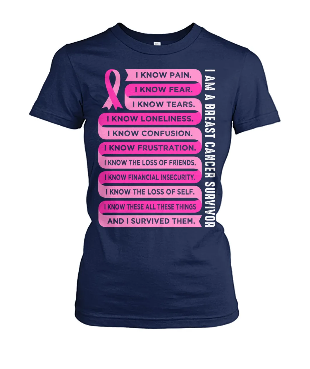 I am a Breast Cancer Survivor Shirts and Long Sleeves