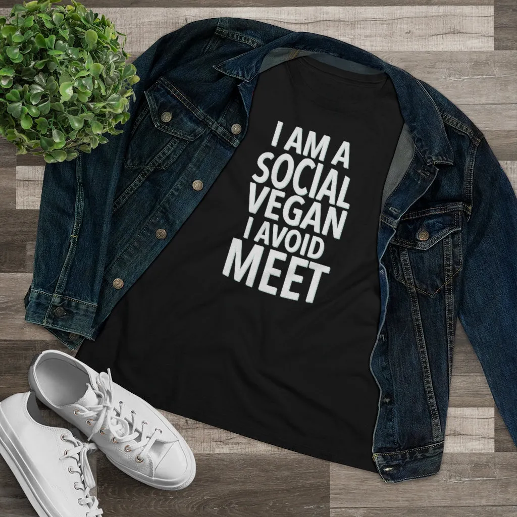 I AM A SOCIAL VEGAN I AVOID MEET