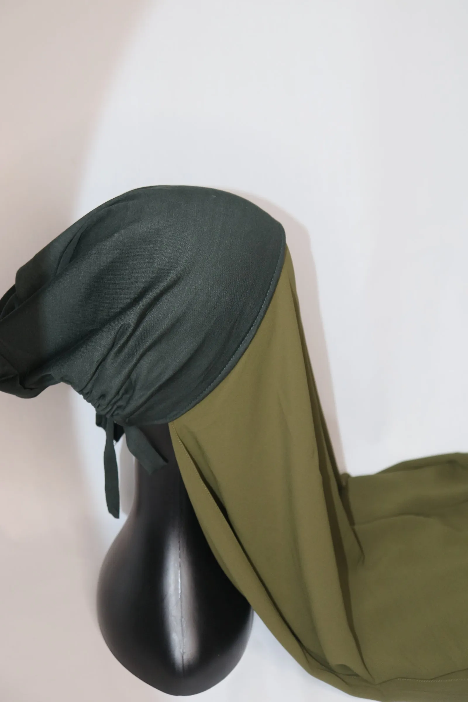 Instant Chiffon Hijab - Olive