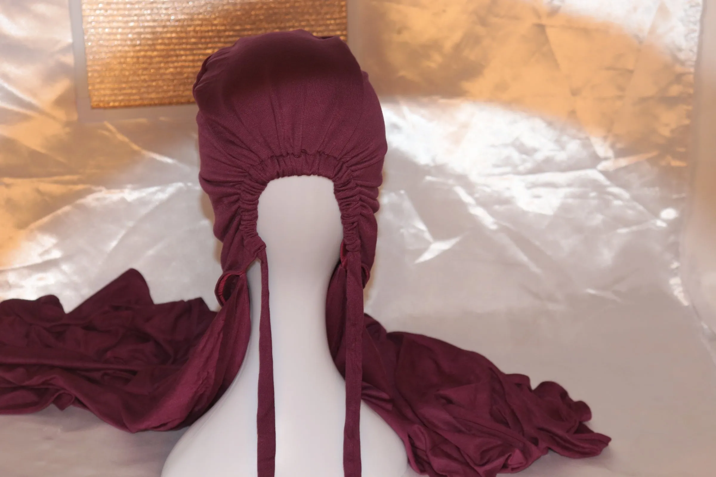 Instant Jersey Hijab - Plum