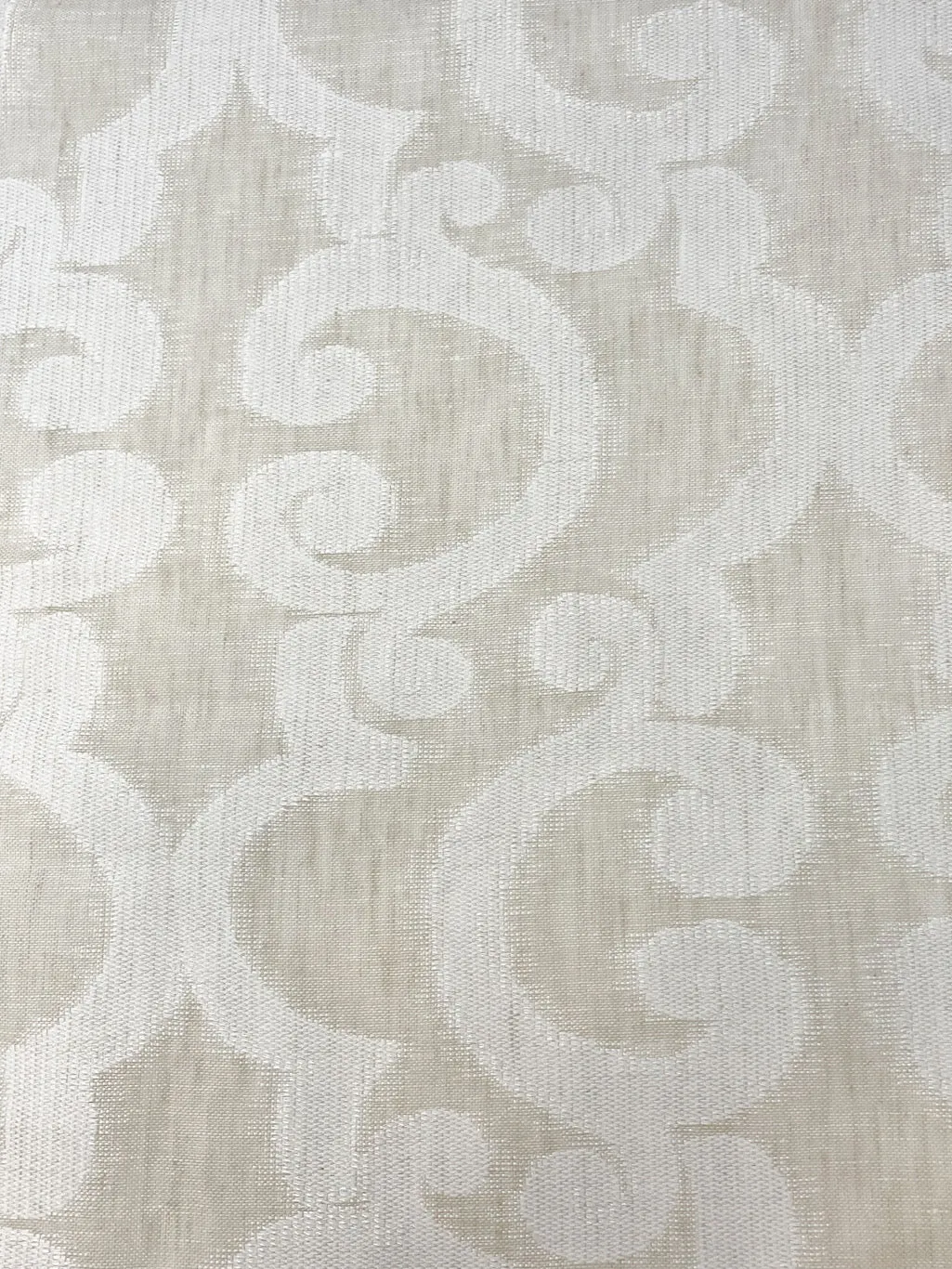 Irregular Geometric Blend Linen Sheer Fabric By The Yard/CL1130