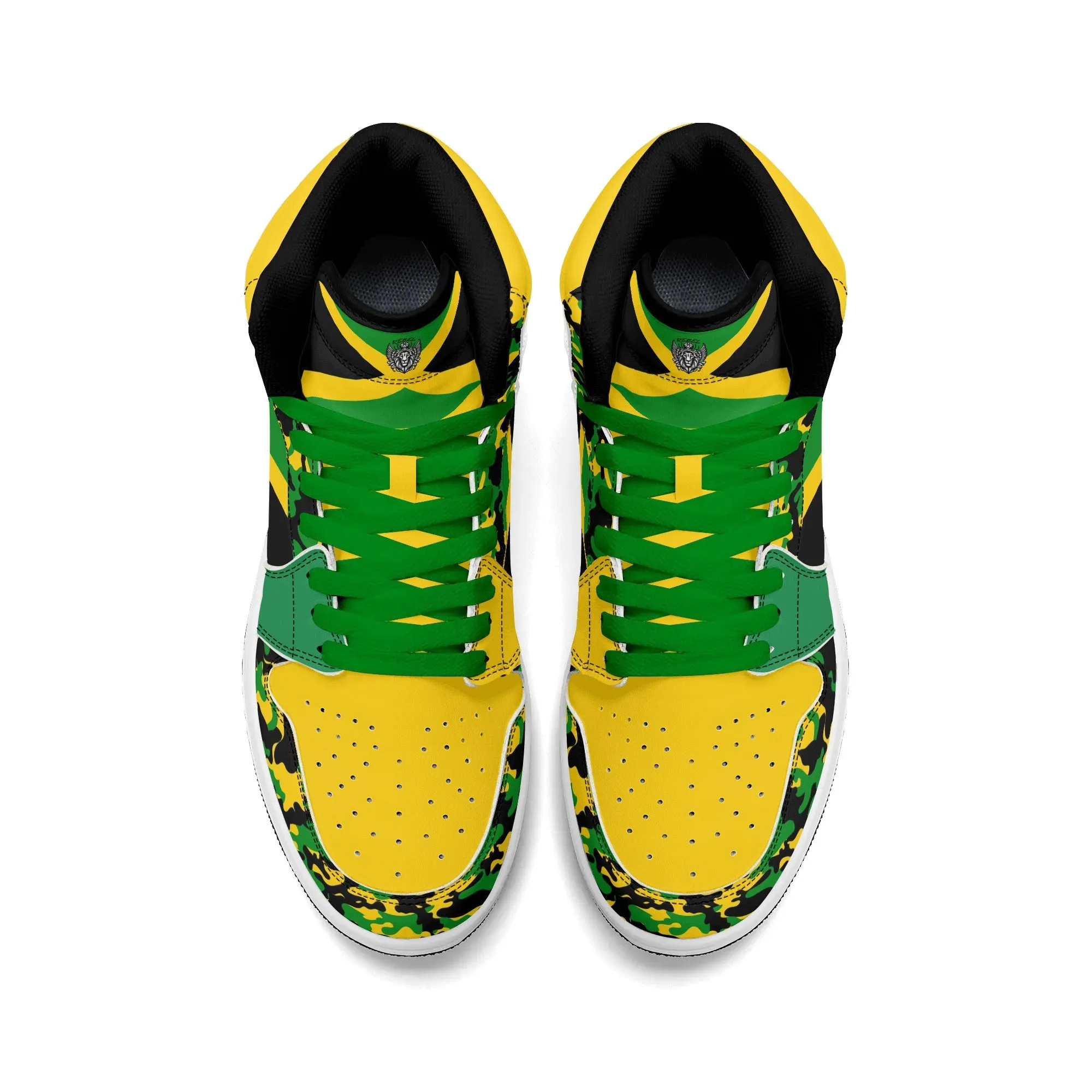 Jamaican Shoes - Flag Camo Sneakers