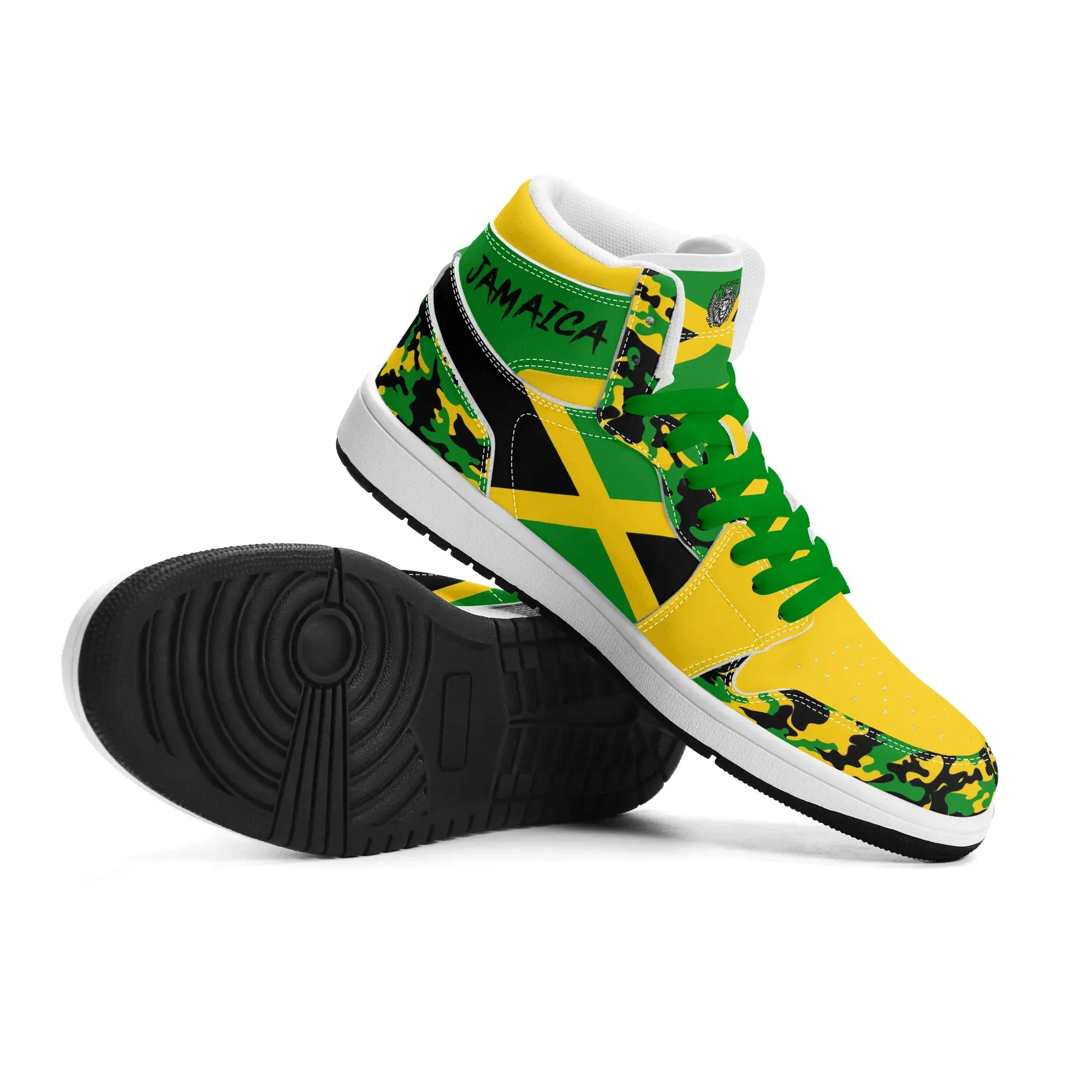 Jamaican Shoes - Flag Camo Sneakers
