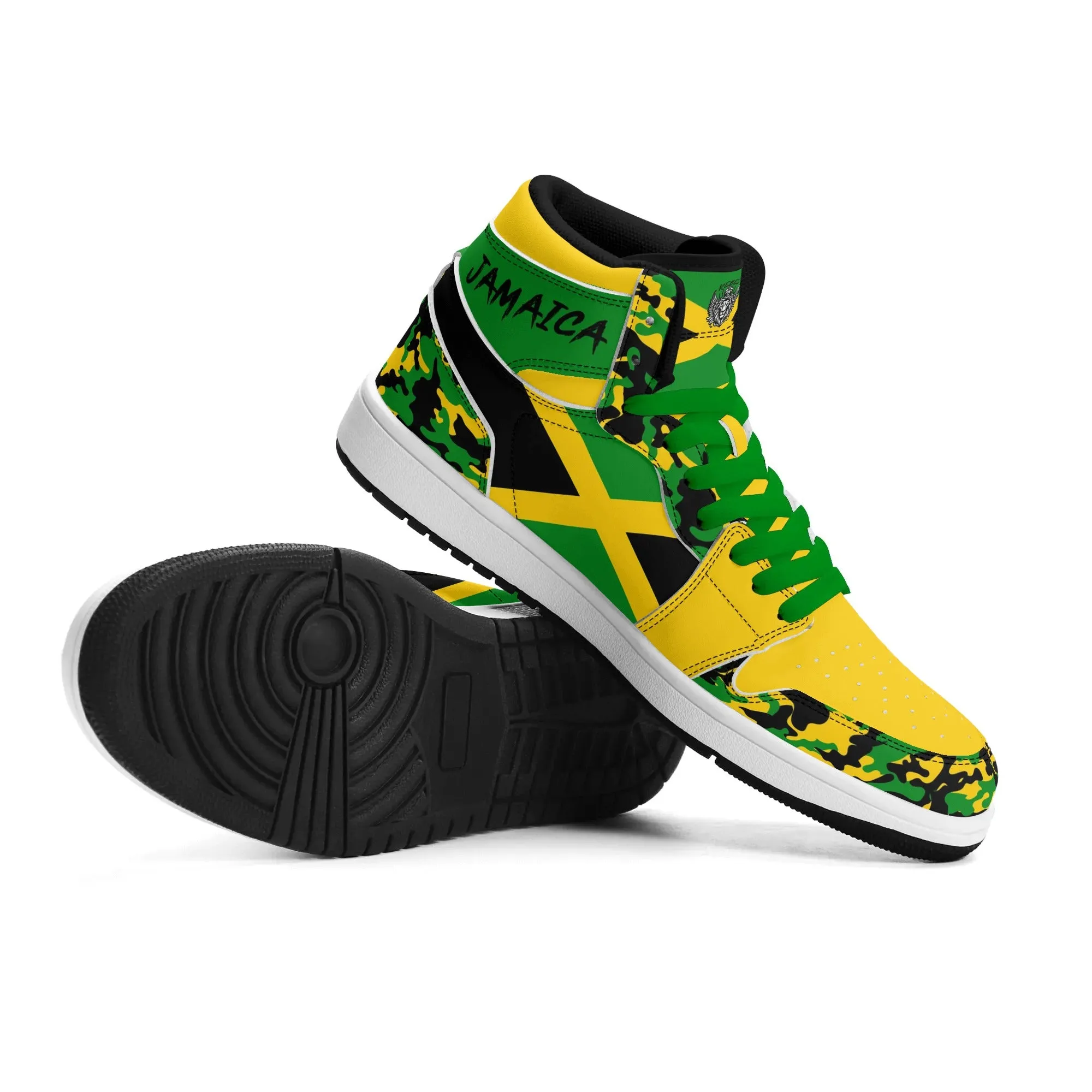 Jamaican Shoes - Flag Camo Sneakers
