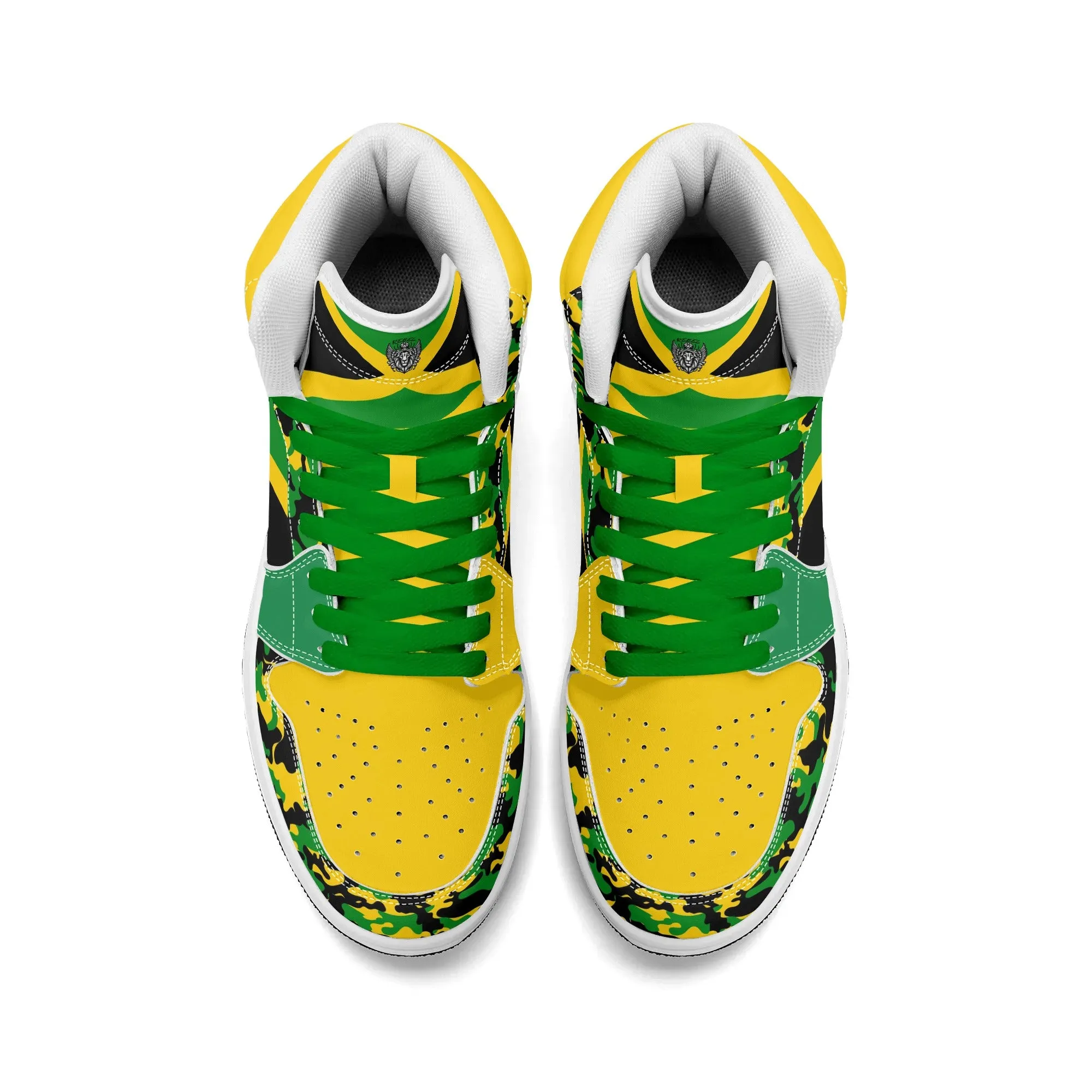 Jamaican Shoes - Flag Camo Sneakers